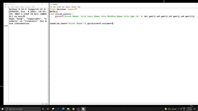 REGISTRATION FORM in PYTHON | PART 2 смотреть онлайн