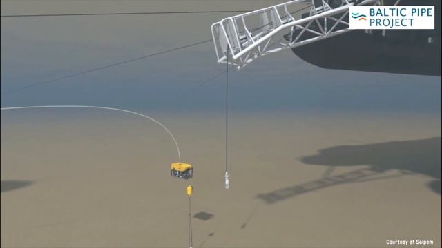 Перекрёсток газопроводов в Балтийском море: BALTIC PIPE -274 км и "Северный поток 2" -1234 км смотреть онлайн