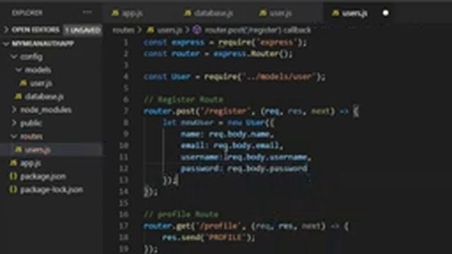 Part 2 - MEAN Stack Authentication App Using MongoDB, Express, Angular and NodeJs смотреть онлайн