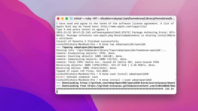 Install JDK8 on Apple Silicon M1 Pro, M1 Max and M1 | Install and Set Path for JDK8 Environment смотреть онлайн