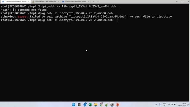 [Fixed]apt --fix-broken install libcrypt.so.1 cannot open shared object file error WSL Kali-Linux смотреть онлайн