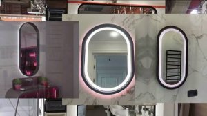 Зеркало в раме с подсветкой