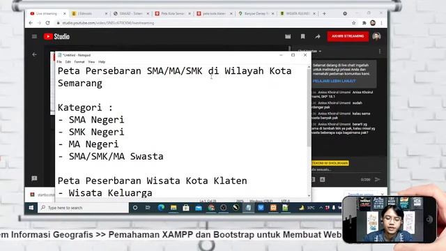 Pemahaman XAMPP dan Bootstrap untuk membuat WebGIS, Kuliah komputer Semarang смотреть онлайн