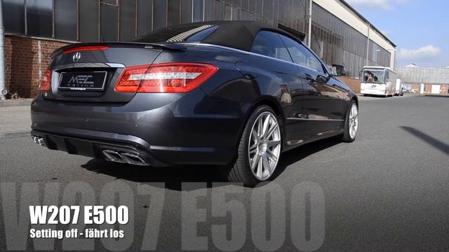 MEC Design Mercedes W207 E500 Exhaust - Earthquake Sound Version смотреть онлайн