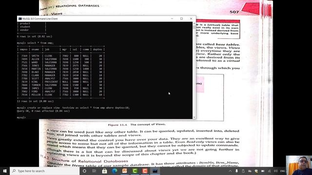 Cbse Python || Class XII || Chapter 11 || Relation Database || MySQL Views смотреть онлайн