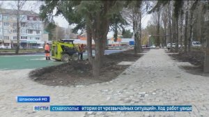 В Михайловске обустраивают новую территорию для отдыха