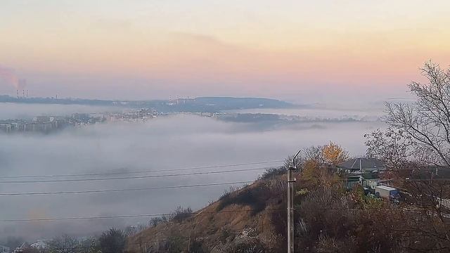 Город в тумане #video #live #город #туман #утро смотреть онлайн