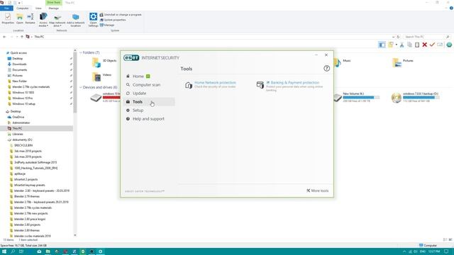 Eset Internet security - how to disable automatic updates - tutorial EN смотреть онлайн