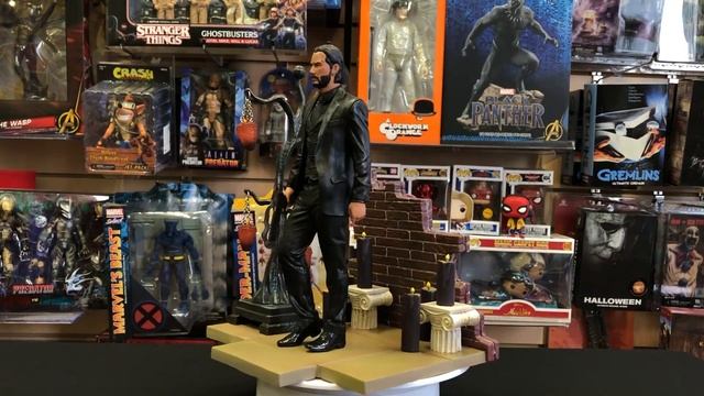 Обзор фигурки Джона Уика — John Wick Gallery PVC Statue Review смотреть онлайн