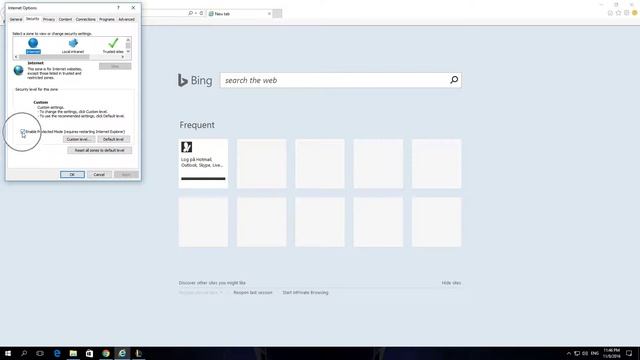 How to Disable Protected Mode in Internet Explorer 11 смотреть онлайн