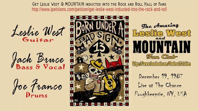 Born Under a Bad Sign - Leslie West - Jack Bruce - Joe Franco смотреть онлайн