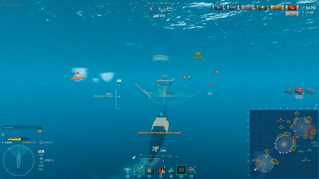 GATO - чем опасна первая подлодка за сталь? Краткий обзор новинки! смотреть онлайн