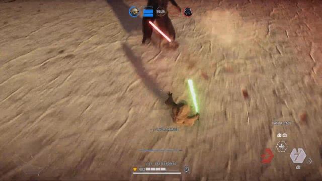 STAR WARS Battlefront II Yoda VS Darth Vader Duel смотреть онлайн