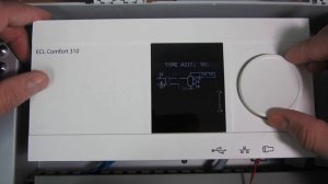 Электронные регуляторы ECL Comfort 210/310 – первое включение