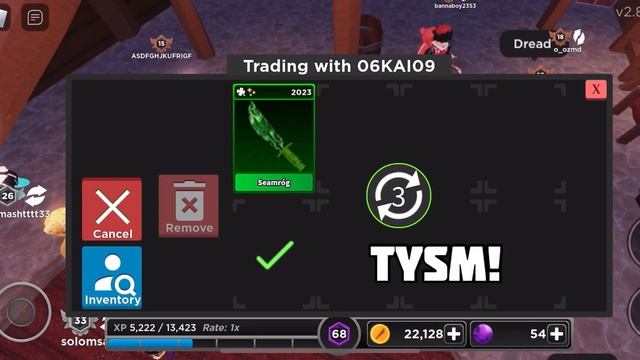 Trading Montage #14 | Survive the killer [ROBLOX] смотреть онлайн