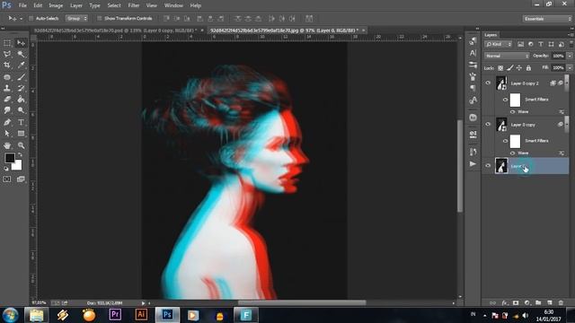 Membuat Efek Monitor Rusak pada Foto (GLITCH EFFECT) dengan Photoshop - Photoshop Tutorial Indonesi смотреть онлайн