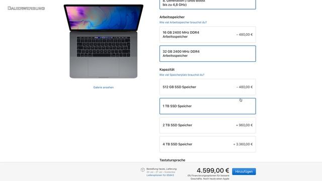 Bestellt für 5559€! MacBook Pro mit 32 GB RAM, Intel Core i9 & 2TB SSD // 2018 // DEUTSCH смотреть онлайн