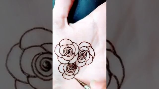 rose mehndi designs! new stylish mehndi designs смотреть онлайн