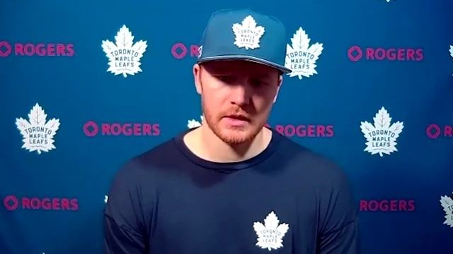 Frederik Andersen talks Respect for Curtis Joseph & Leafs Victory Over Edmonton Oilers смотреть онлайн
