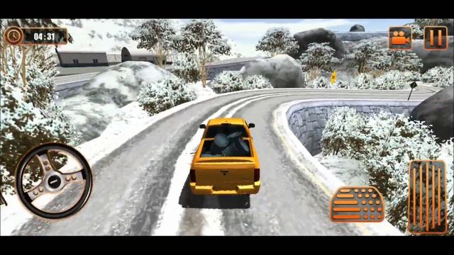 Mountain Uphill Offroad Pickup Truck Cargo Duty Game | Truck Jeep Game | Racing Game 3D смотреть онлайн
