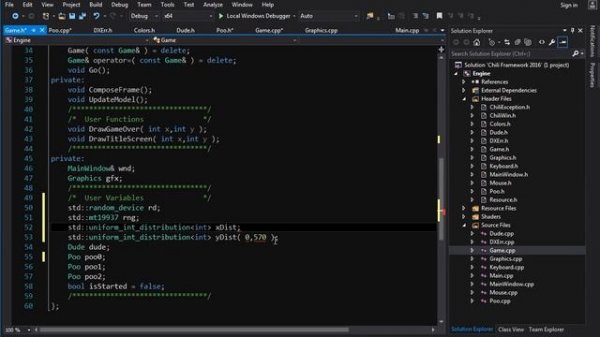 Beginner C++ Game Programming DirectX [Constructor / Encapsulation] Tutorial 12