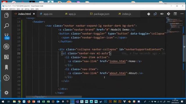 COMP125 - S2018 - Lesson 12 - Part 3 - NodeJS and Heroku смотреть онлайн