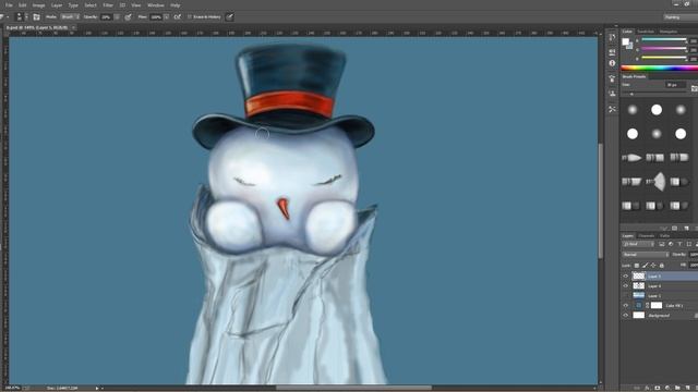 Sleeping snowman - Winter level MathSumRun смотреть онлайн