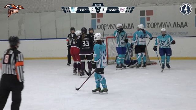 Обзор игры\ Вега (Петрозаводск) - ЦСКР - 0-13  (Санкт-Петербург)\ Дивизион Владимира Мышкина
