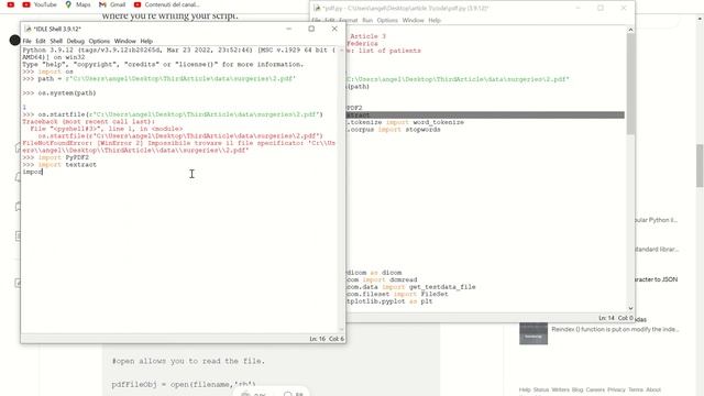 How to open pdf with python and tokenize words within it смотреть онлайн