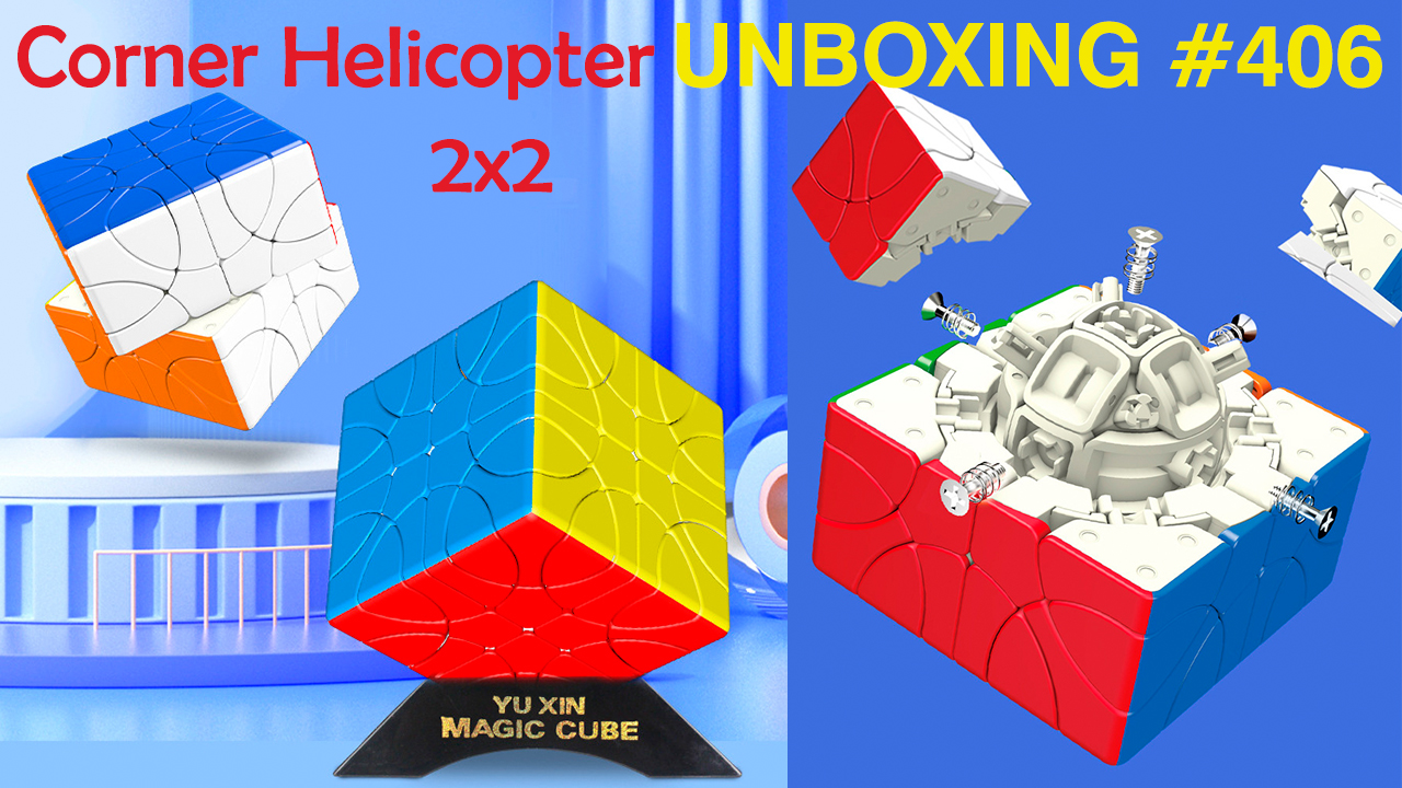 Unboxing №406 YuXin Corner Helicopter 2x2 | Юксин Корнер Хеликоптер 2х2 смотреть онлайн
