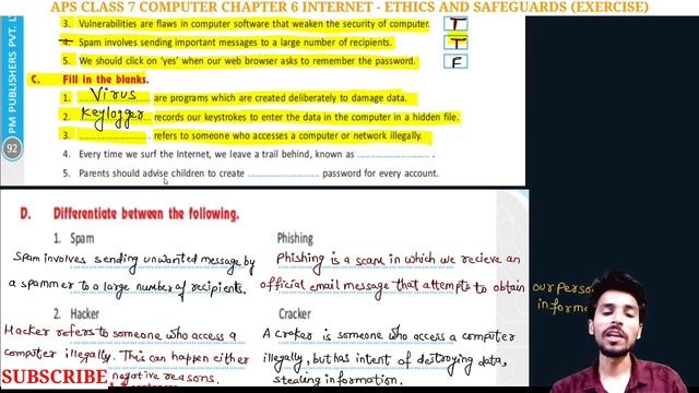 APS class 7 Computer | Chapter 6 | INTERNET - ETHICS AND SAFRGUARD| @NKS CLASSES смотреть онлайн