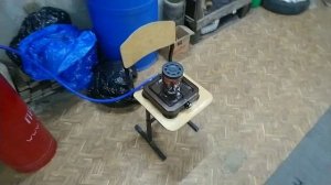 #Зимняя палатка Зонт. #Ремонт палатки. #Дожигатель газа.