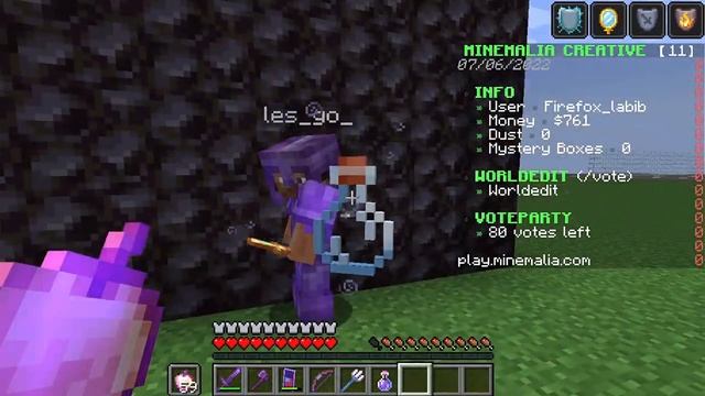 Minecraft Kitpvp Netherite armor-sworld! смотреть онлайн