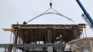 Железобетонный монолитный каркас. Строим дом