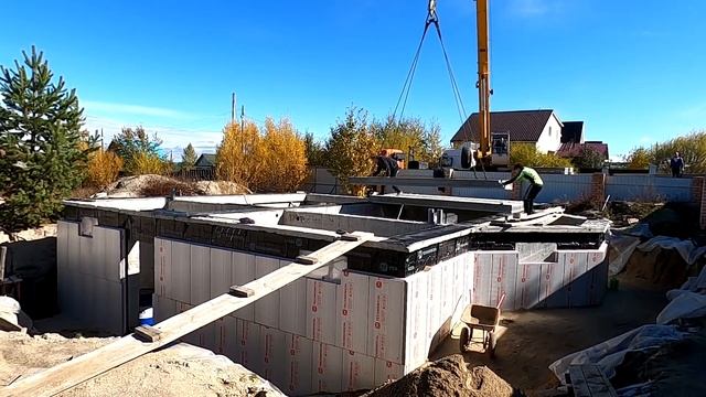 Плиты перекрытия. Часть 1. Покупка и монтаж. смотреть онлайн