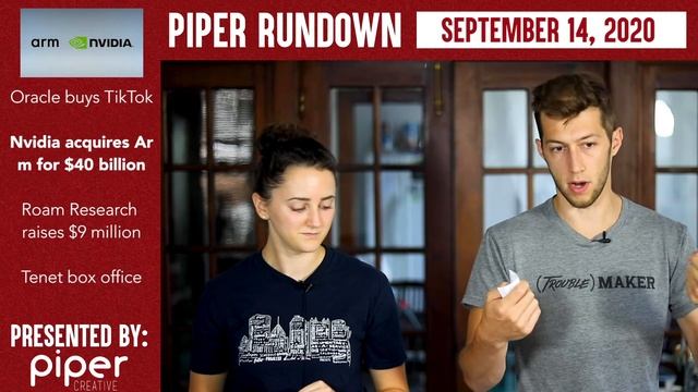 TikTok makes a deal with Oracle | September 14, 2020 Piper Rundown смотреть онлайн