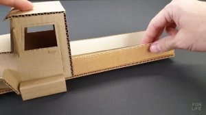 Как сделать грузовик из картона своими руками