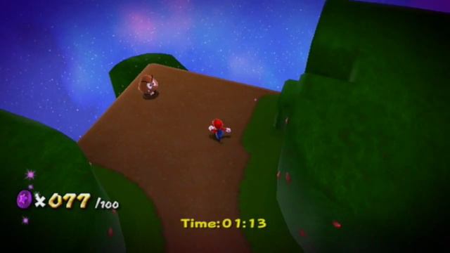 Let's Play Super Mario Galaxy (Gameplay + Walkthrough) Part 34 - Gusty Garden Purple Coins