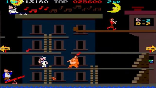 Popeye 1982 Nintendo Mame Retro Arcade Games смотреть онлайн