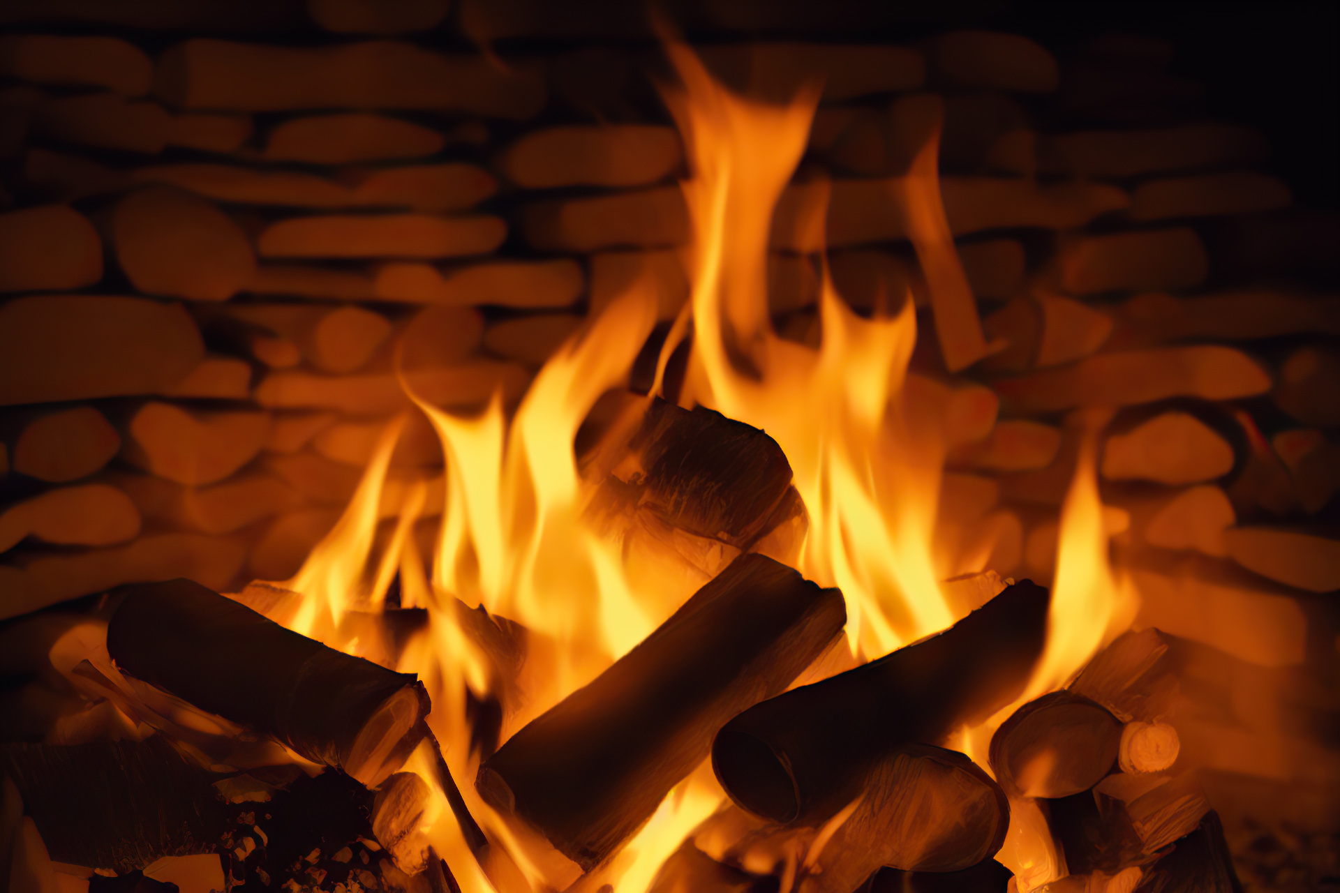 Расслабляющий огонь, Звуки костра, огонь ? Включи костер для уюта, медитации, сна смотреть онлайн