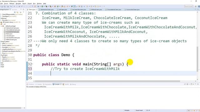 Using Decorator pattern in Java project смотреть онлайн