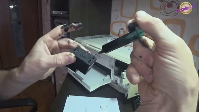 Заправка 121 картриджа HP/ смотреть онлайн