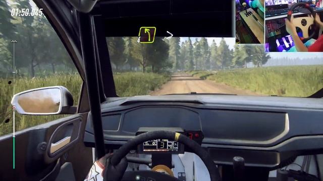 VOLKSWAGEN POLO GTI R5 - Dirt Rally 2.0 | Arduino DIY Wheel Gameplay смотреть онлайн
