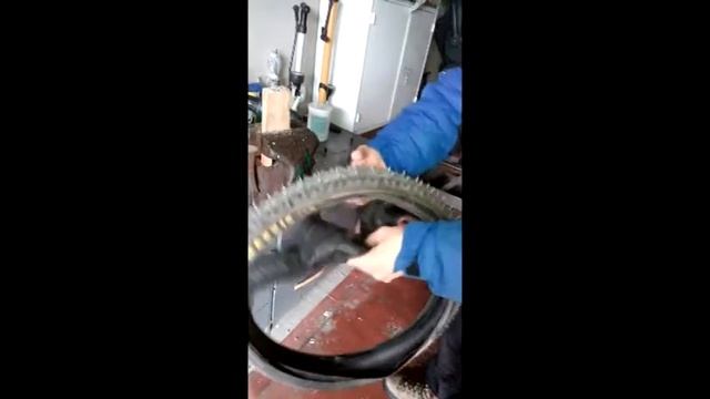 Шипование велосипедной покрышки своими руками GolD смотреть онлайн