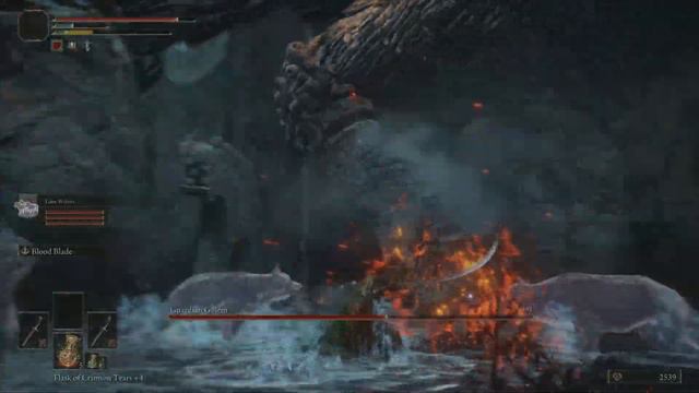Elden Ring: Highroad Cave, Guardian Golem смотреть онлайн