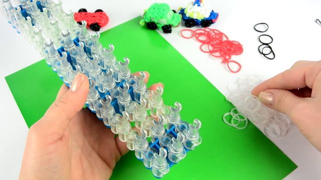 3Д МАШИНКА - БРЕЛОК из резинок Rainbow Loom. Подарок для папы смотреть онлайн