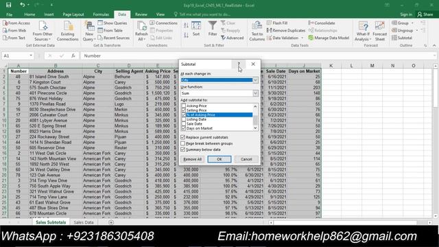 Exp19_Excel_Ch05_ML1_RealEstate | Excel Chapter 5 RealEstate смотреть онлайн