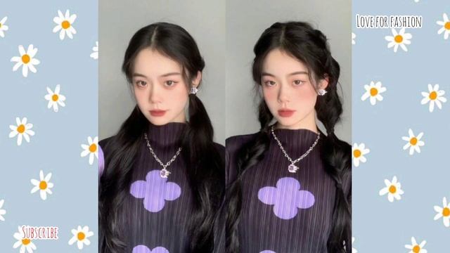 Trendy Cute Korean Hairstyle | Hairstyle For School/college For Girl | Cute Hairstyle | Hairstyle