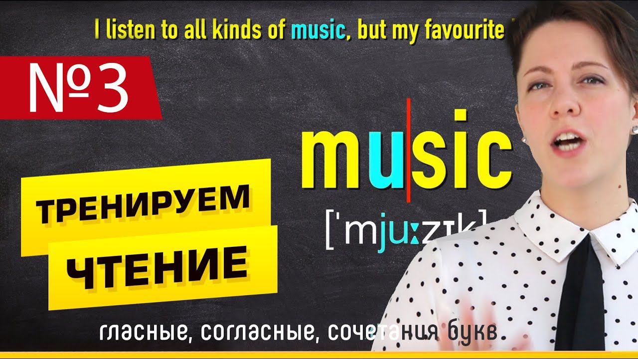 ПРАВИЛА ЧТЕНИЯ В АНГЛИЙСКОМ ЯЗЫКЕ №3. Текст для начинающих "About Me". Тренажерка. смотреть онлайн