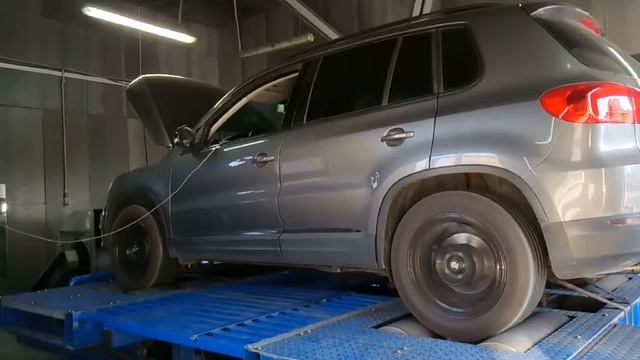 VW Tiguan 2.0 TSI Stage 2 VTG + MgMotorsport Exhaust смотреть онлайн